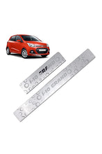 Load image into Gallery viewer, Galio Car Footsteps Sill Guard Stainless Steel Scuff Plate Compatible With Hyundai Grand i10
