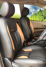 Load image into Gallery viewer, Glory Robust Art Leather Car Seat Cover Black and Red For Maruti Grand Vitara
