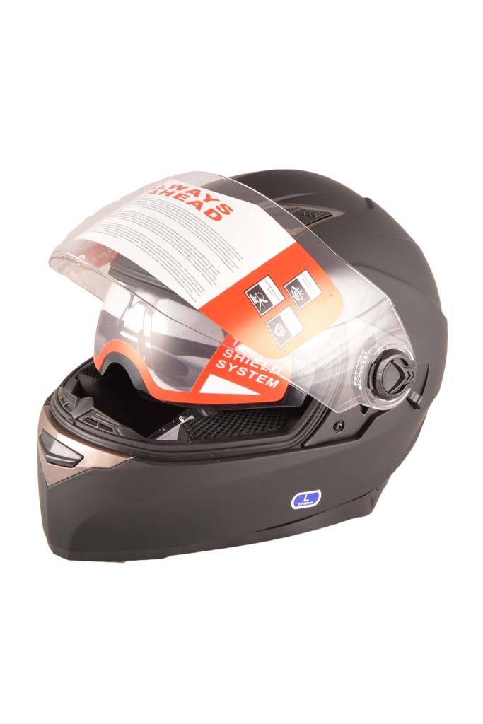 Biking Brotherhood JHM Matte Black Helmet