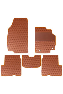 Luxury Leatherette polypropylene Carpet Car Floor Mat  For Nissan Kicks