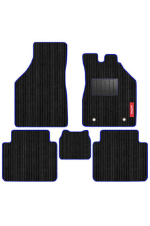 Cord Carpet Car Floor Mat Blue For Renault Kiger