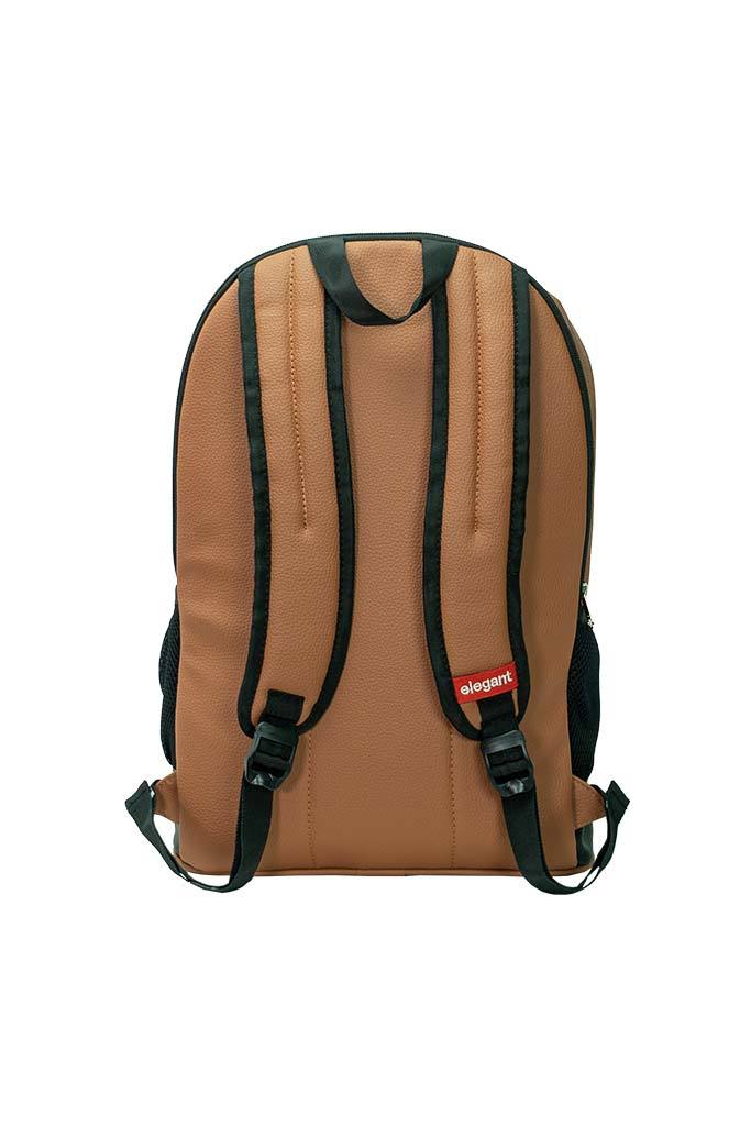  Laptop Backpack & Bags Tan and Black | Elegant Auto Retail 