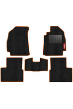 Load image into Gallery viewer, Cord Carpet Car Floor Mat Orange For Tata Nexon
