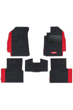 Load image into Gallery viewer, Duo Carpet Car Floor Mat For Tata Nexon In Black-Red
