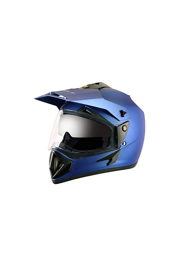 VEGA Off Road D/V Moto X Full Face Helmet (Dull Black and Red, Medium)  Motorbike Helmet - Buy VEGA Off Road D/V Moto X Full Face Helmet (Dull  Black and Red, Medium)