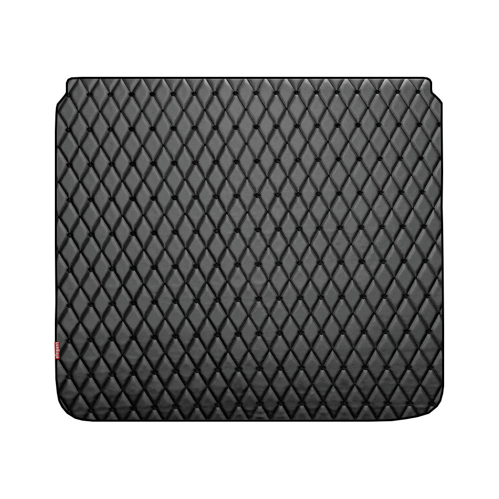 Luxury Leatherette Car Dicky Mat For Hyundai I10 Nios IN Black Black | Elegant Auto Retail