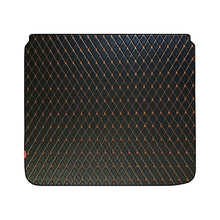 Luxury Leatherette Car Dicky Mat For Hyundai Grand I10 Black Tan | Elegant Auto Retail