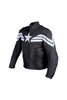 Biking Brotherhood Captain Jacket Black and White