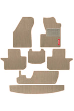Load image into Gallery viewer, Cord Carpet Car Floor Mat Red For Tata Safari
