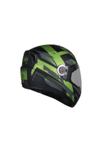 Load image into Gallery viewer, Steelbird Air R2K Full Face Helmet-Matt Black With Green
