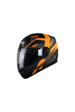 Load image into Gallery viewer, Steelbird Air R2K Full Face Helmet-Matt Black With Orange
