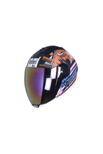 Load image into Gallery viewer, Steelbird Air Horn Full Face Helmet-Matt Black With Orange

