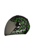 Steelbird Air Seven Full Face Helmet-Matt Black With Green
