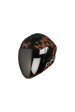 Load image into Gallery viewer, Steelbird Air Seven Full Face Helmet-Matt Black With Orange
