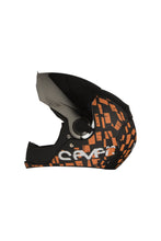 Load image into Gallery viewer, Steelbird Air Seven Full Face Helmet-Matt Black With Orange
