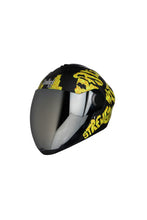 Load image into Gallery viewer, Steelbird Air Strength Full Face Helmet-Matt Black With Yellow
