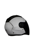 Load image into Gallery viewer, Steelbird Air Dashing Open Face Helmet-White With Golden Visor
