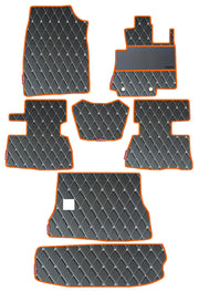 black and orange