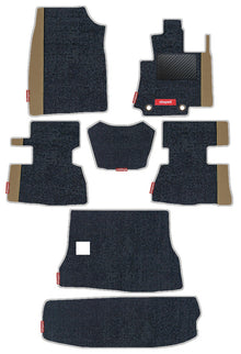 Duo Carpet Car Floor Mat Beige For Mahindra Scorpio