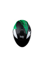 Load image into Gallery viewer, Steelbird Air Beast Full Face Helmet-Matt Black With Green
