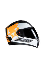 Load image into Gallery viewer, Steelbird Air Beast Full Face Helmet-Matt Black With Orange
