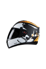 Load image into Gallery viewer, Steelbird Air Beast Full Face Helmet-Matt Black With Orange
