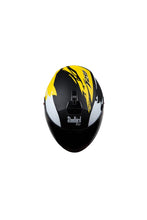 Load image into Gallery viewer, Steelbird Air Beast Full Face Helmet-Matt Black With Yellow
