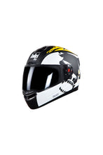 Load image into Gallery viewer, Steelbird Air Beast Full Face Helmet-Matt Black With Yellow

