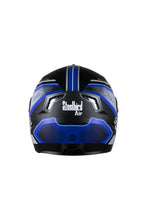 Load image into Gallery viewer, Steelbird Air Delta Full Face Helmet-Matt Black With Blue
