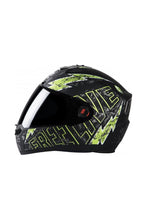 Load image into Gallery viewer, Steelbird Air Free Live Full Face Helmet-Matt Black With Green
