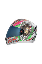 Load image into Gallery viewer, Steelbird Air Griffon Full Face Helmet-Glossy White With Green
