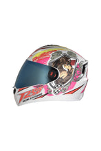 Load image into Gallery viewer, Steelbird Air Griffon Full Face Helmet-Glossy White With Orange
