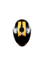 Load image into Gallery viewer, Steelbird Air Storm Full Face Helmet-Glossy Black With Orange
