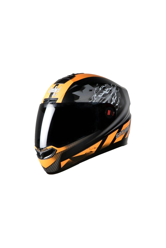 Steelbird orange helmet online