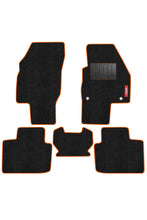 Load image into Gallery viewer, Cord Carpet Car Floor Mat Orange For Volkswagen Taigun
