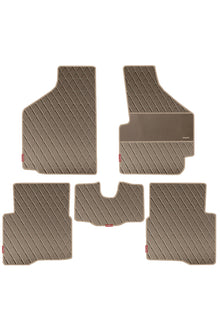 Luxury Leatherette Car Floor Mat  For Tata Tiago Interior Matching