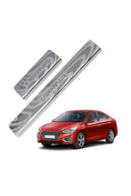 Load image into Gallery viewer, Galio Car Footsteps Sill Guard Stainless Steel Scuff Plate Compatible With Hyundai Verna 2017-20
