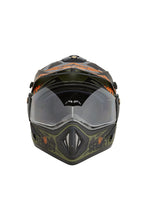 Load image into Gallery viewer, Vega Off Road D/V Secret Dull Green Black Helmet
