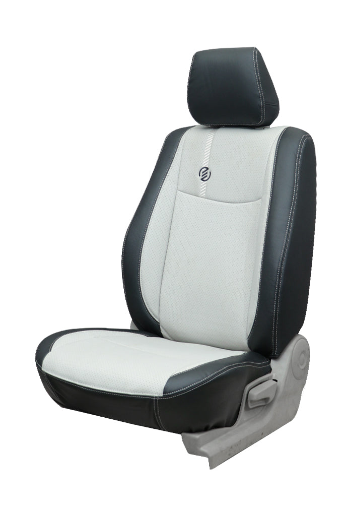 Black white deals car seat covers