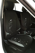 Load image into Gallery viewer, Air-bag Friendly Car Seat Cover Black and Grey For Maruti Brezza
