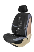 Load image into Gallery viewer, Air-bag Friendly Car Seat Cover Black and Grey For Kia Carens
