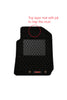 2 Layers Basket Car Floor Mat Black (Set of 5)