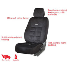 Load image into Gallery viewer, Emperor Velvet Fabric Car Seat Cover For Skoda Kushaq
