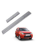Load image into Gallery viewer, Galio Car Footsteps Sill Guard Stainless Steel Scuff Plate Compatible with Maruti Alto
