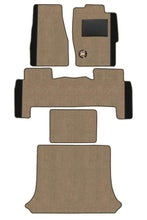 Load image into Gallery viewer, Duo Carpet Car Floor Mat Beige and Black (Set of 5)
