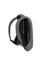 Load image into Gallery viewer, Performance Anti-Theft Hard Shell Backpack Grey and Orange
