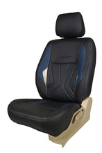 Load image into Gallery viewer, Glory Robust Art Leather Car Seat Cover Black and Blue For Citroen C3
