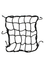 Load image into Gallery viewer, Bungee Cargo Net Black | Bike Cargo Net | Cargo Net for Bike | Bungee Net for Bike | Bike Bungee Cord | Cargo Bungee Net for Bikes.
