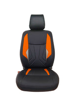 Load image into Gallery viewer, Glory Robust Art Leather Car Seat Cover Black and Orange For Maruti Grand Vitara
