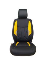 Load image into Gallery viewer, Glory Robust Art Leather Car Seat Cover Black and Yellow For Maruti Grand Vitara
